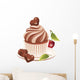 Chocolate Cupcake Wall Decal