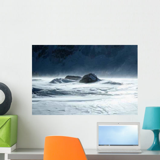 Stone Glacier under Fury Wall Decal