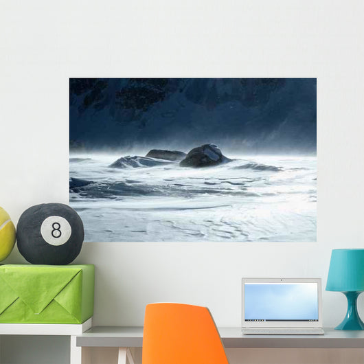 Stone Glacier under Fury Wall Decal