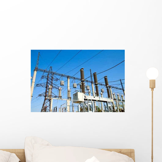 General to High-voltage Substation Wall Decal