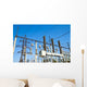 General to High-voltage Substation Wall Decal