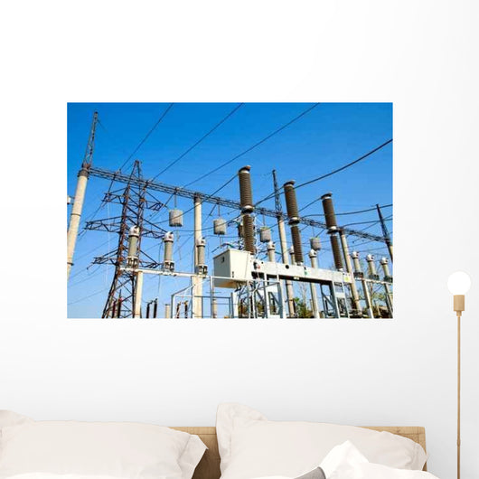 General to High-voltage Substation Wall Decal