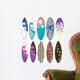Surfing Pads Wall Mural