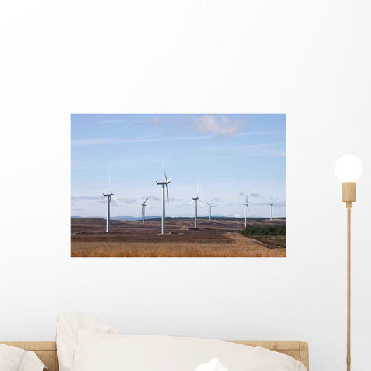 Windfarm Wall Decal Design 2