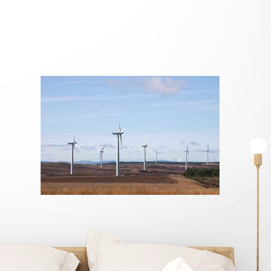 Windfarm Wall Decal Design 2