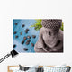 Buddha With Bamboo Massage Stones Wall Mural