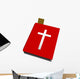 Red Bible Wall Decal