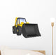 Yellow Construction Digger Wall Decal
