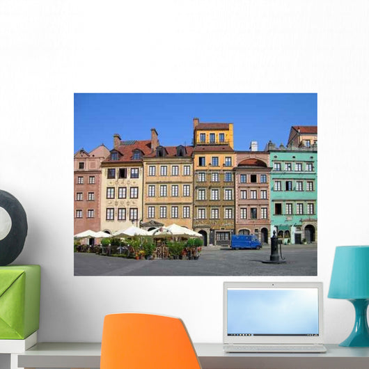 Market Square Wall Decal