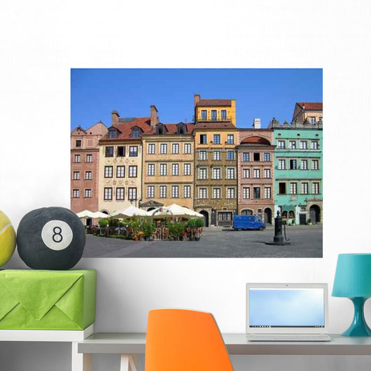 Market Square Wall Decal