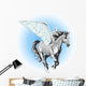 Unicorn Running Wall Decal