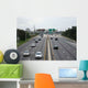 Expressway with Vehicles Wall Decal