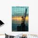 crane reflected Wall Mural
