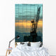 crane reflected Wall Mural