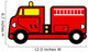 fire engine toy Wall Mural