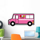 ice cream truck Wall Decal