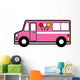 ice cream truck Wall Decal