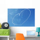 Heart Symbol Blue Sky Wall Decal