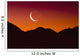 Sunrise over a mountain range Wall Mural