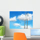 Stairs to Clouds Wall Decal
