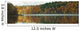 Autumn Coloured Trees Along The Shoreline Of A Lake Wall Mural