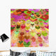 grunge love pattern background Wall Mural