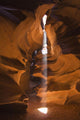 Antelope canyon a narrow canyon carved out of the sandstone found Wall Mural
