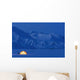 A Backpacking Tent Lit Up At Twilight Alaska Range Wall Mural