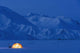 A Backpacking Tent Lit Up At Twilight Alaska Range Wall Mural