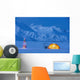 Backpacking Tent Lit up Wall Decal