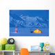 Backpacking Tent Lit up Wall Decal