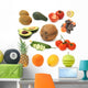 Photo Real Fruit Wall Decal