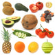 Photo Real Fruit Wall Decal