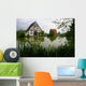 Timber-frame Houses Village Pond Wall Decal