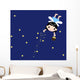 Cute of a Star Fairy,cartoon Wall Mural