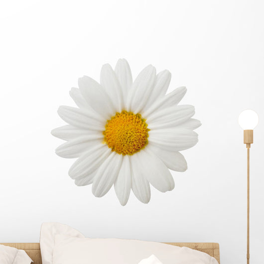 White Daisy Wall Decal