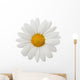 White Daisy Wall Decal