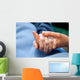 Old Hand Care Elderly Wall Mural