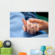 Old Hand Care Elderly Wall Mural