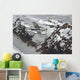 Cessna Caravan Amphibian Seaplane Flying Through The Coast Mountains Wall Mural