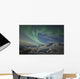 Aurora borealis dances over the klondike valley Wall Mural