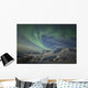 Aurora borealis dances over the klondike valley Wall Mural