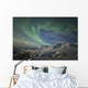 Aurora borealis dances over the klondike valley Wall Mural