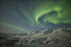 Aurora borealis dances over the klondike valley Wall Mural