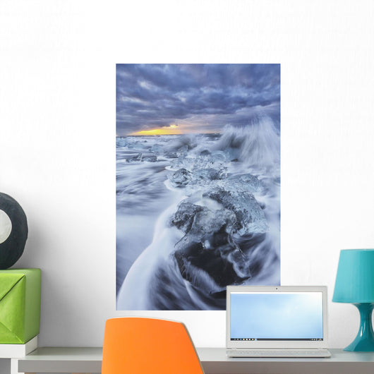 Waves Wall Mural