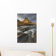 The mountain kirkjufell and waterfall kirkjufellsfoss Wall Mural