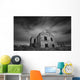 Abandoned brick house sitting Wall Mural