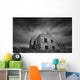 Abandoned brick house sitting Wall Mural
