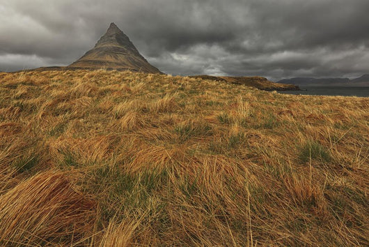 The mountain kirkjufell on the snaefellsnes peninsula Wall Mural