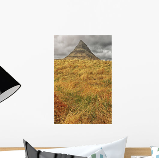 The mountain kirkjufell on the snaefellsnes peninsula Wall Mural